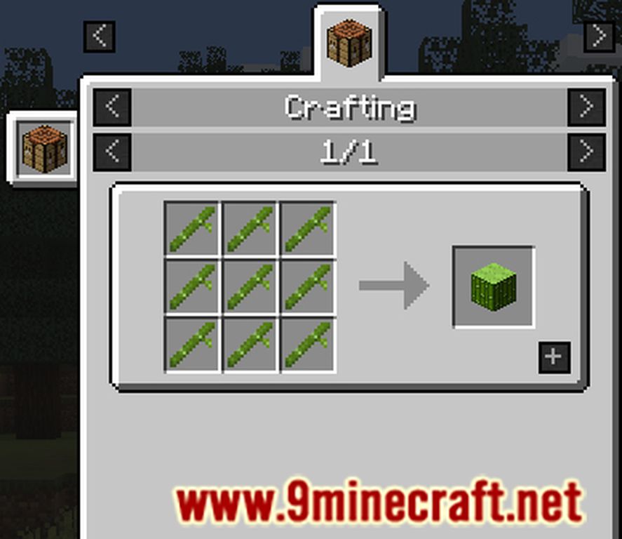 description_7 Bamboo Everything Mod (1.20.4) - декорирование, строительство