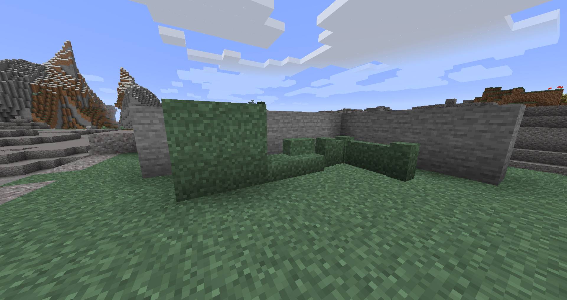 image 1 for Grass Mode (1.20.1) - Colorize the decorative blocks of grass.