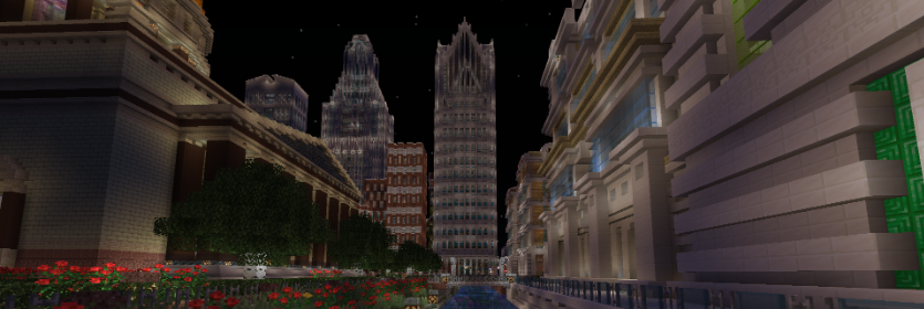 description_1 Radiant City | Map for Minecraft