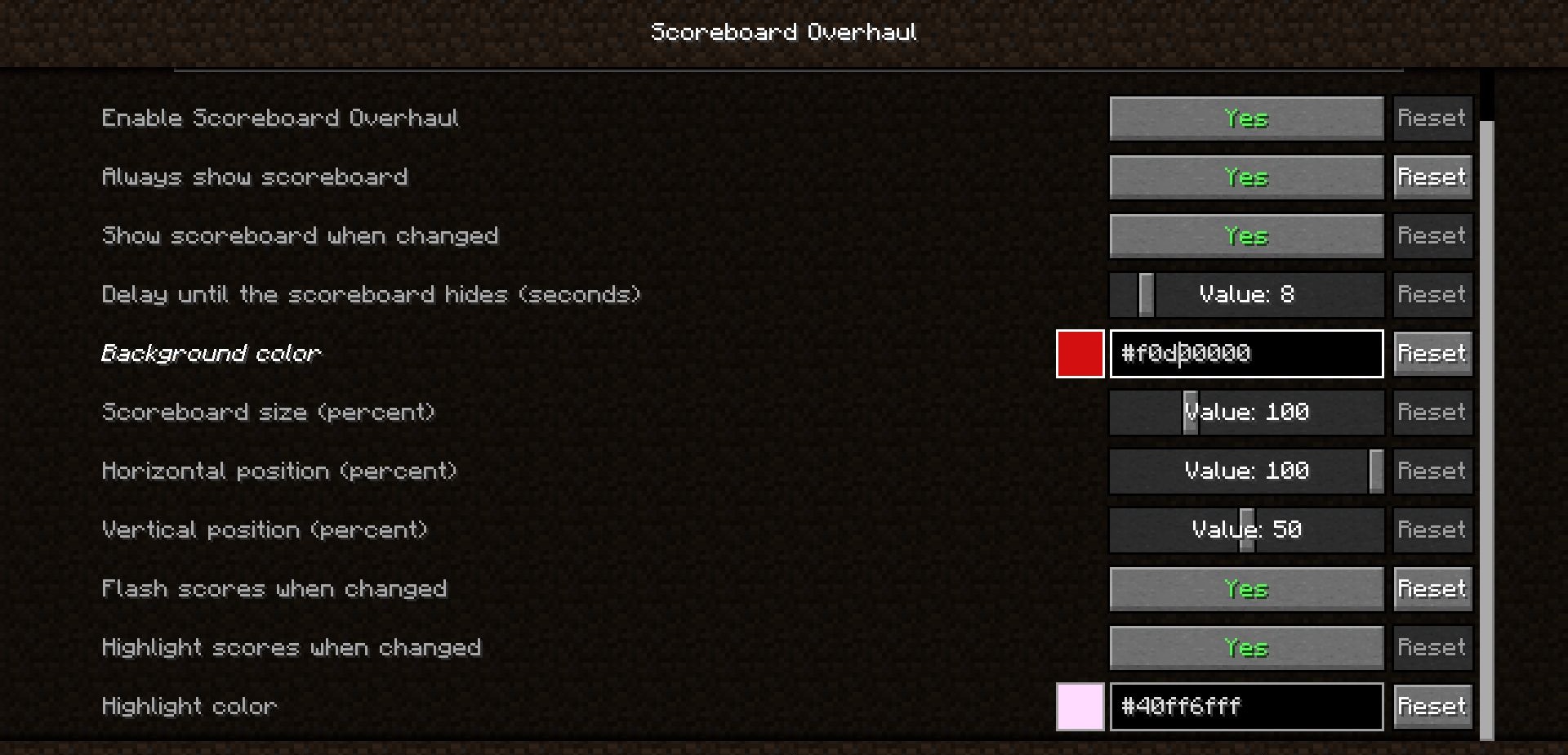 image 1 for Аддон Scoreboard Overhaul 