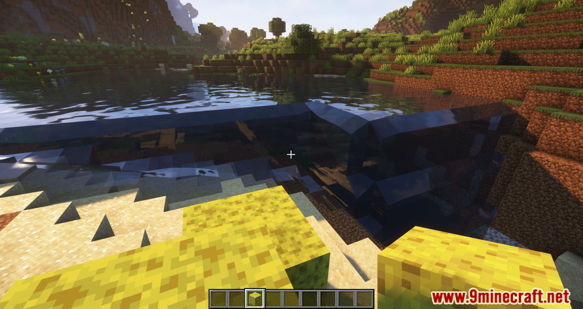 image 5 for Larger Sponge Absorption Radius Mod (1.20.6) - Увеличение радиуса поглощения.