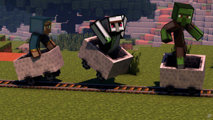 image 2 for Mavi's Mob 3D Skin Pack (1.19) - MCPE/Bedrock