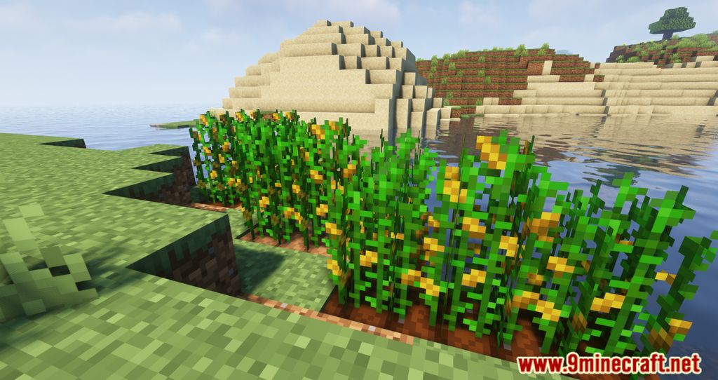 description_3 Corn Delight Mod (1.20.1) - Comida relacionada con el maíz y comestibles