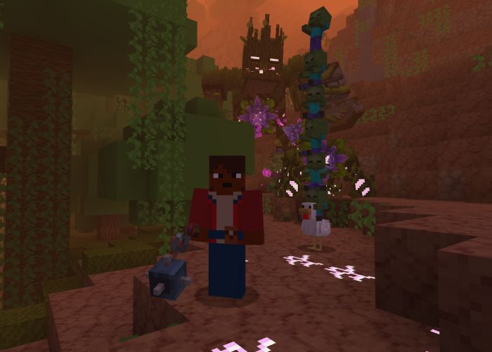image 10 for Пакет скинов LEGO Minecraft (1.20) — MCPE/Bedrock