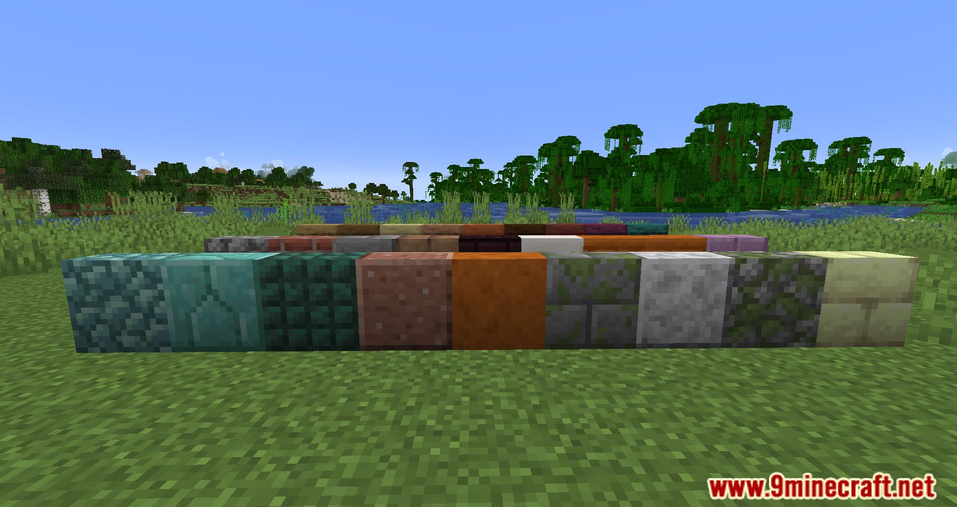 image 5 for Enchanted Vertical Slabs Mod (1.20.5) - можно построить больше блоков