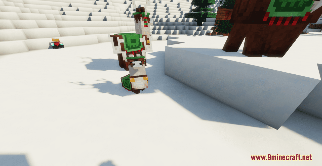 description_9 Christmas Reindeer Resource Pack (1.19.4, 1.19.2) от Trader Rama - Texture Pack