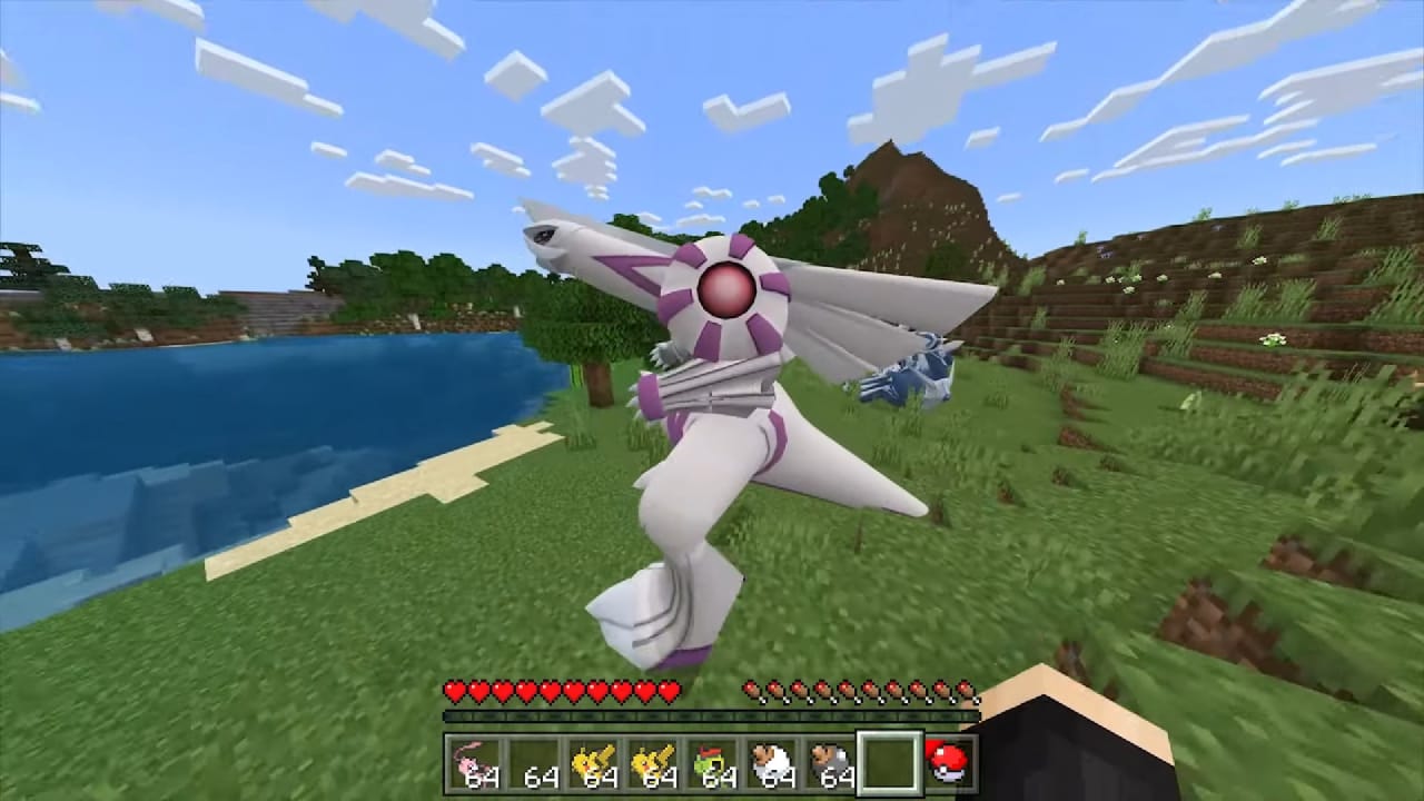description_41 Pixelmon Bedrock Addon (1.18) - Pokemon mod para Bedrock