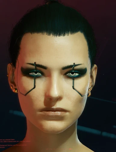e3 makeup + cyberware