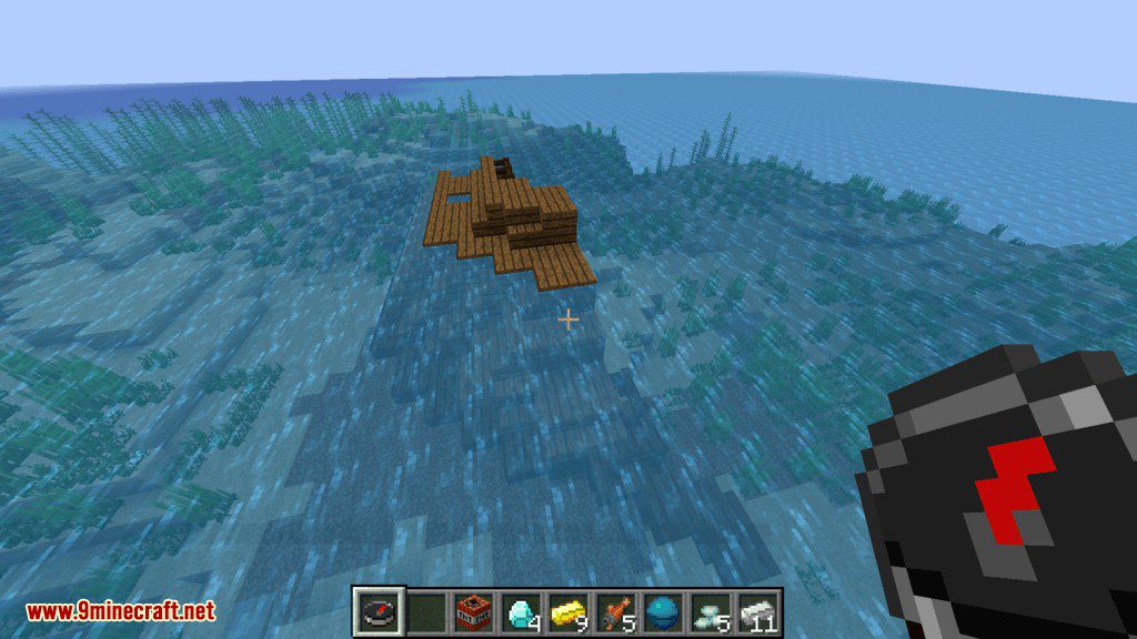 description_7 Structure Compass Mod (1.20.4) - makes it easier to determine the location of buildings