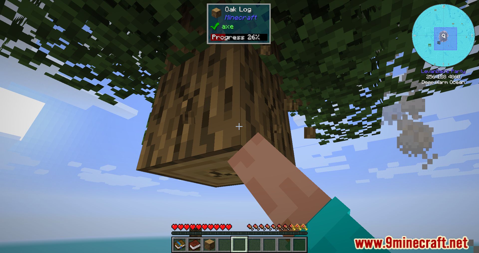 description_7 FTB OceanBlock Modpack (1.16.5) - модпак, основанный на острове