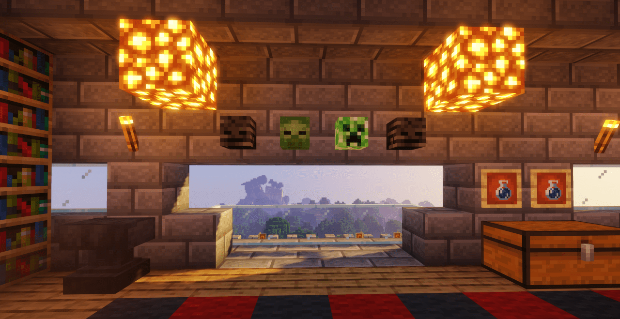 image 2 for Best House Under Protection | Map for Minecraft