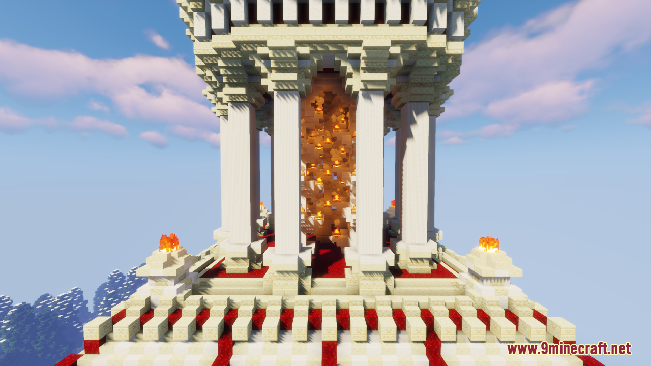 description_8 Roman Lighthouses Map (1.20.4, 1.19.4) - Creating an Epic Rome