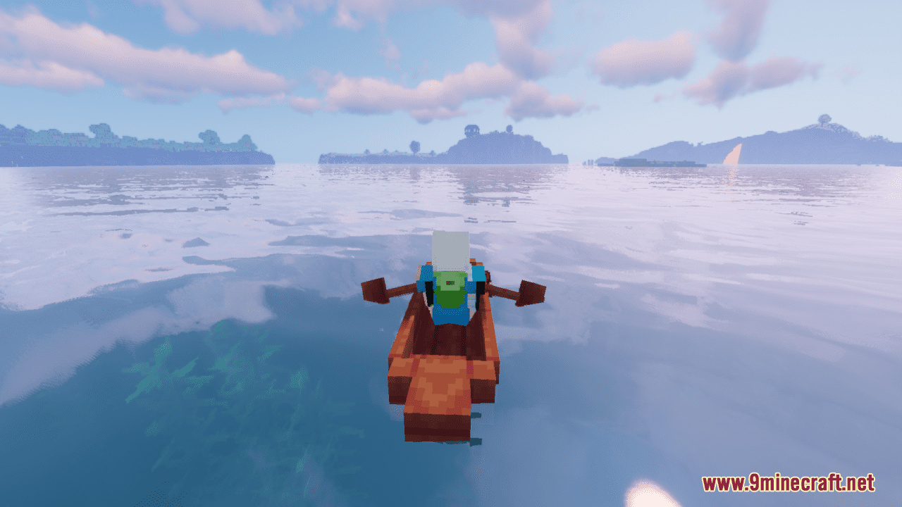 description_5 Ресурсные пакеты для лодок и каноэ (1.19.4, 1.19.2) - Текстурные пакеты