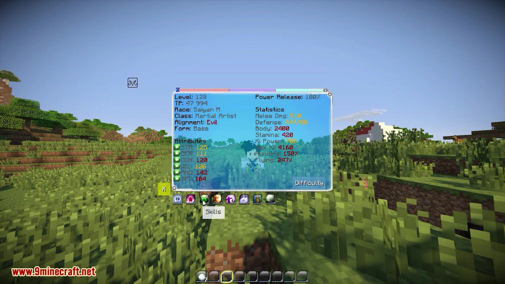 description_17 Dragon Ball C Mod (1.7.10) - Dragon Ball Super, Dragon Ball Z