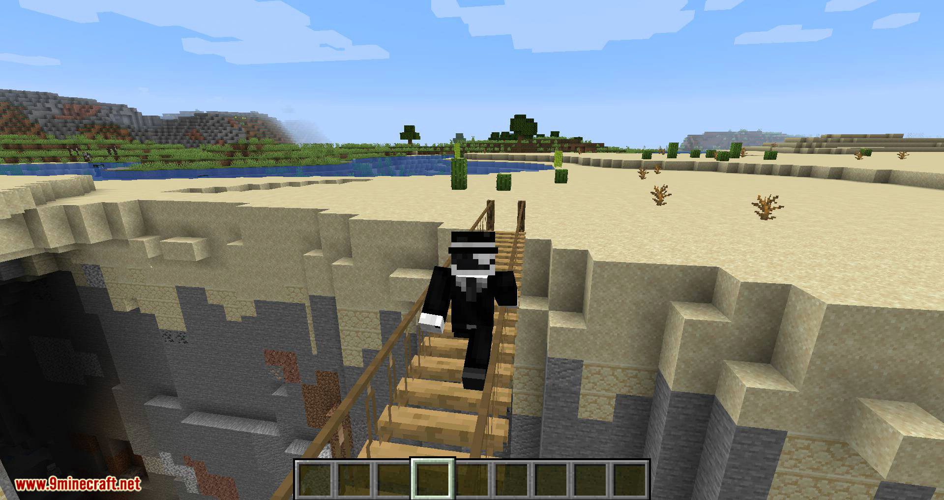 image 9 for Macaw's Bridges Mod (1.20.4) - Muchos tipos de puentes