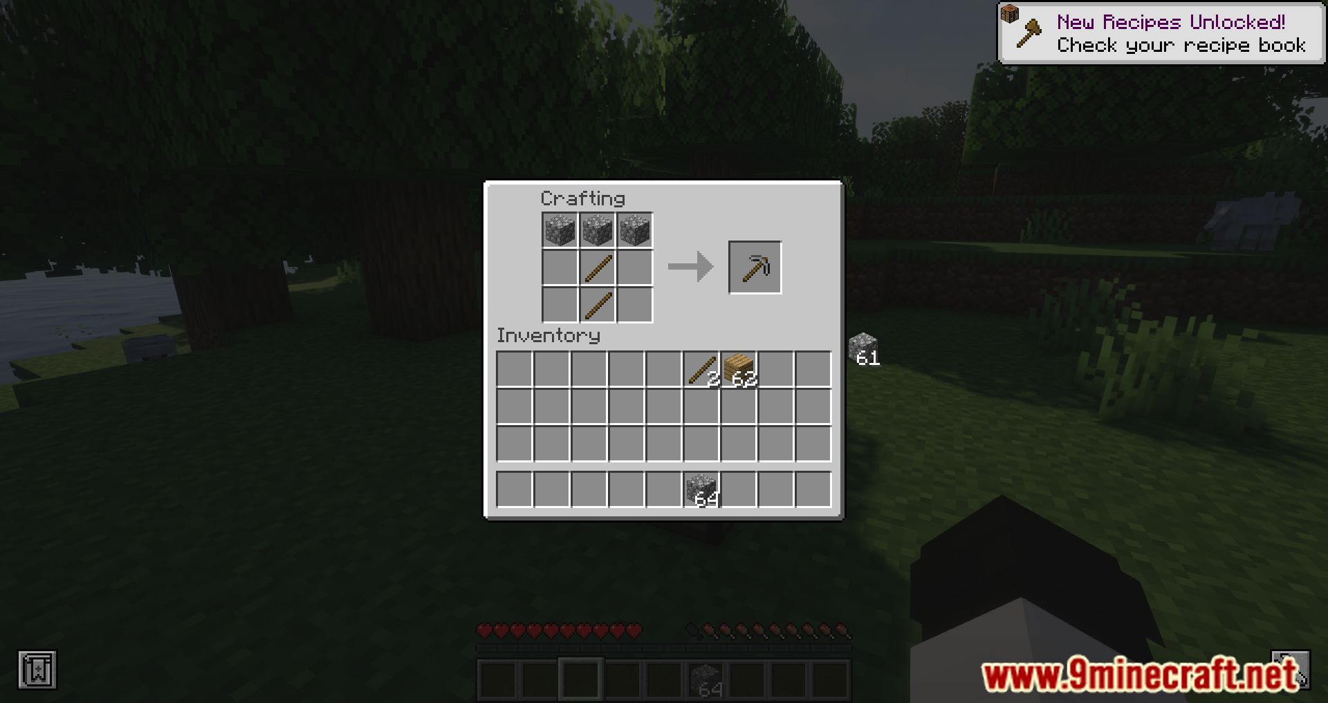 image 5 for Hidden Recipe Book Mod (1.20.6) - Show/hide recipe buttons