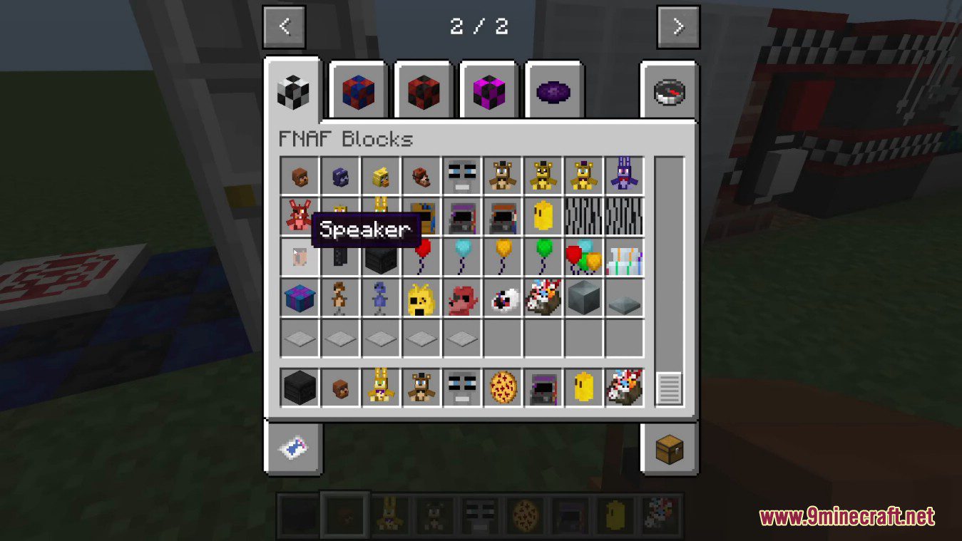 description_5 The Five Nights at Freddy's Mod (1.18.2) - FNaF design