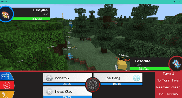 image 15 for Add-on PokeBedrock (1.20) - MCPE/Bedrock Mode