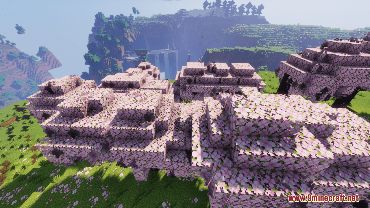 description_5 Better Cherry Tree Resource Pack (1.20.4, 1.19.4) - текстурный пакет