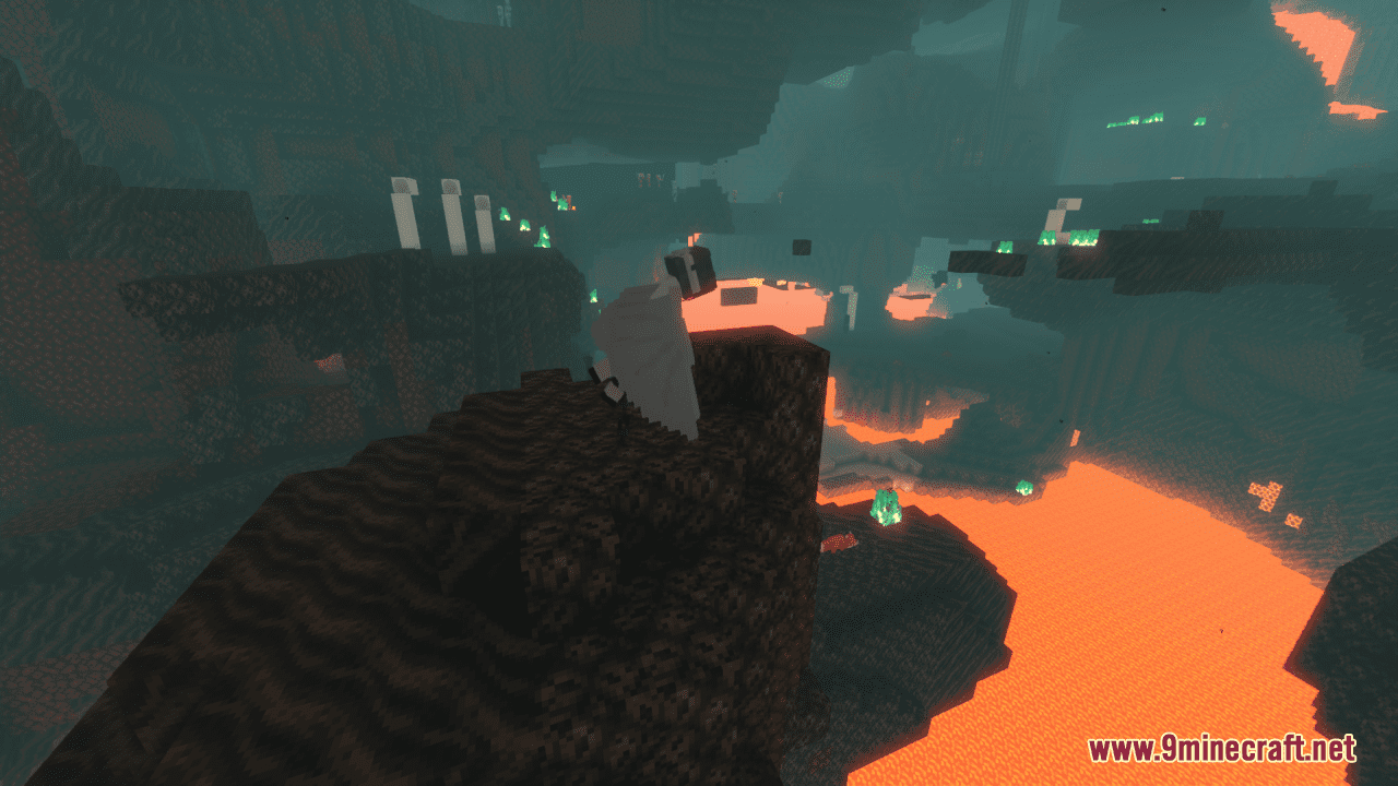description_1 Ghast Girl Resource Pack (1.20.4, 1.19.4) - текстур-пак