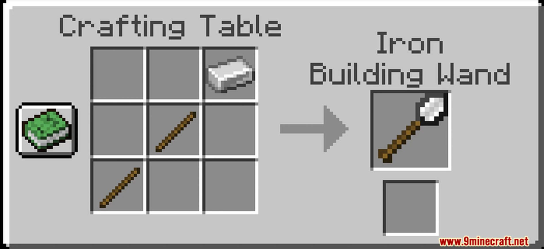 description_8 Building Wands Data Pack (1.20.4, 1.19.4) - Develop your building skills!