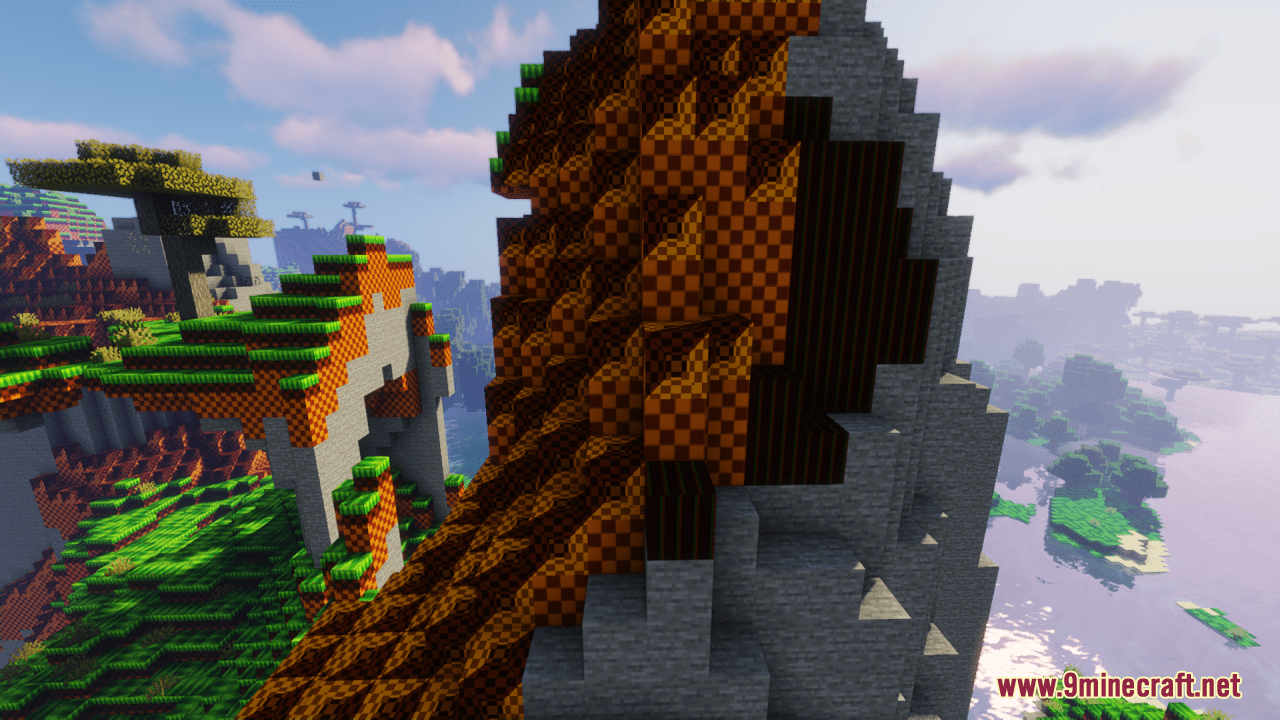 description_3 Sonic Other World Resource Pack (1.20.4, 1.19.4) - текстур-пак