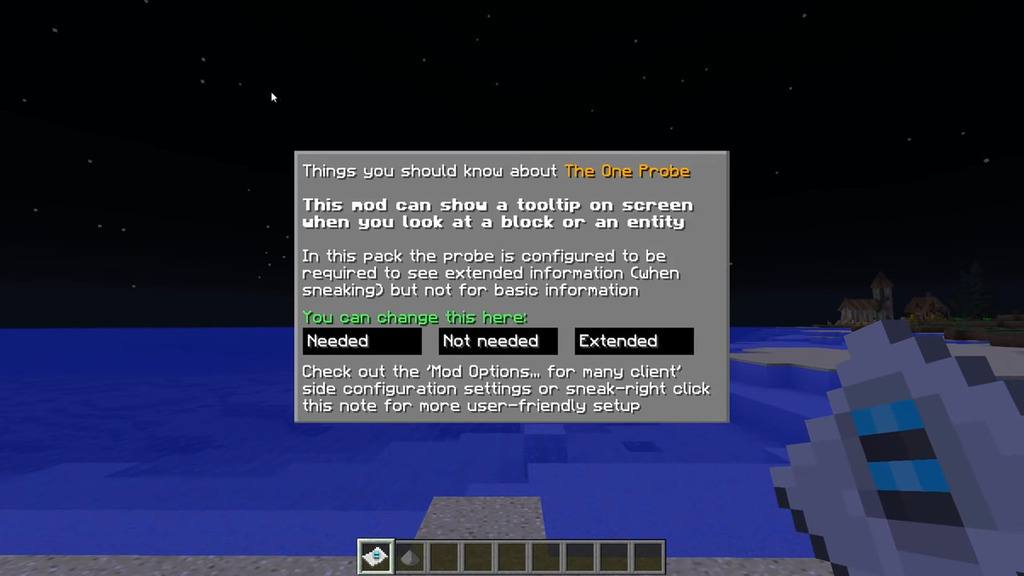 description_5 One Probe Mod (1.20.1) - Иммерсивная версия Waila.