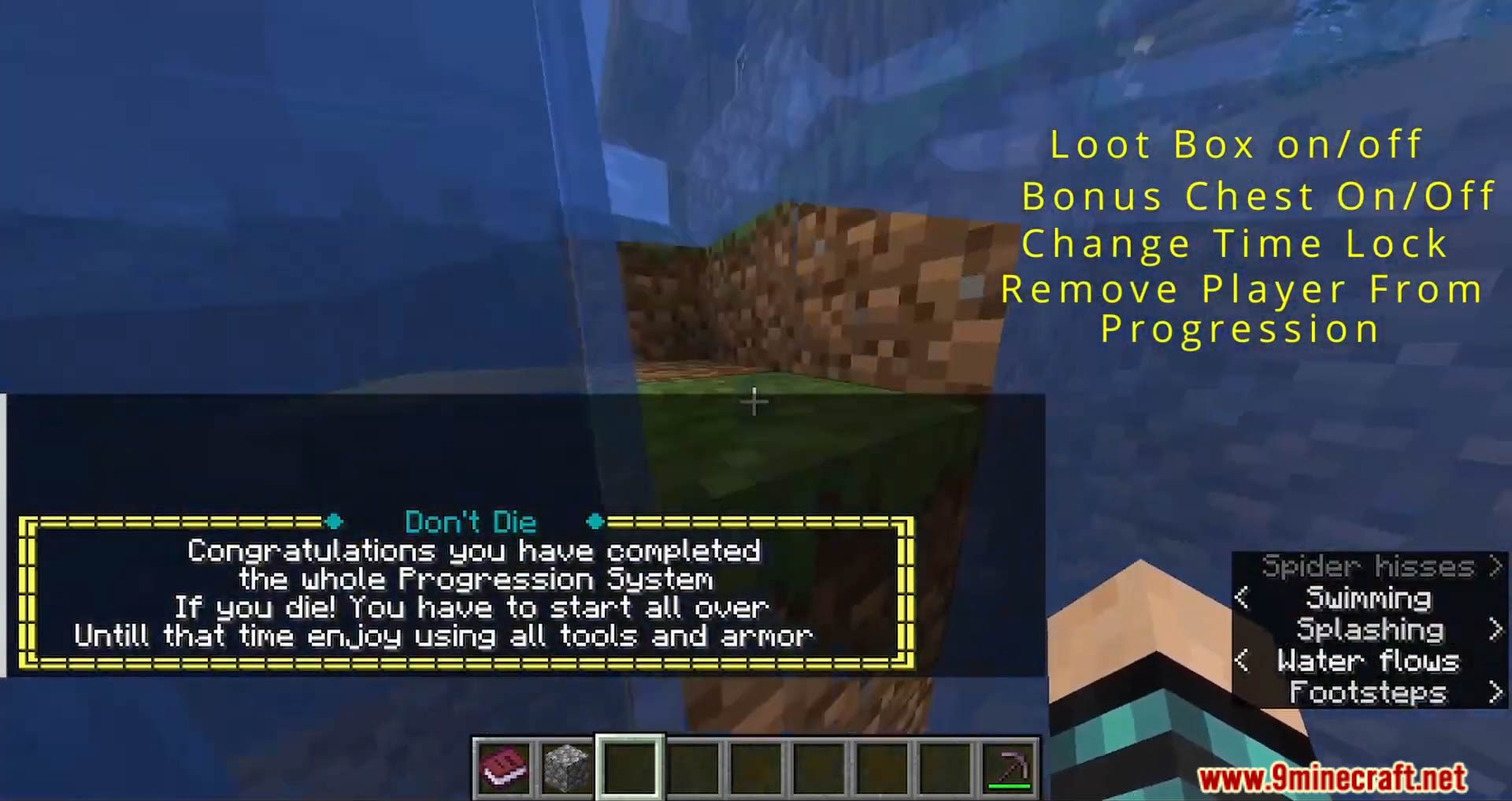description_1 Paquete de datos Hardcore de progresión (1.20.4, 1.19.4) - la evolución despiadada de Minecraft!
