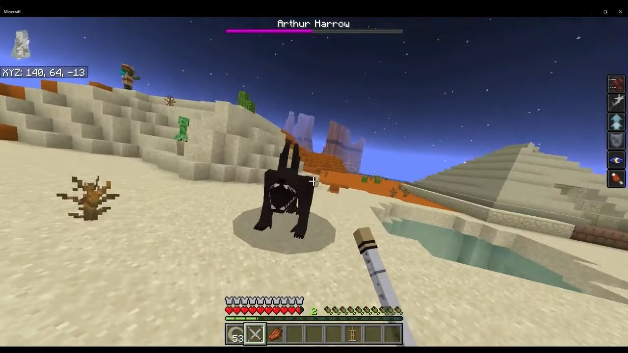 image 15 for Дополнение Moon Knight (1.20) - MCPE/Bedrock Super Heroes Mod