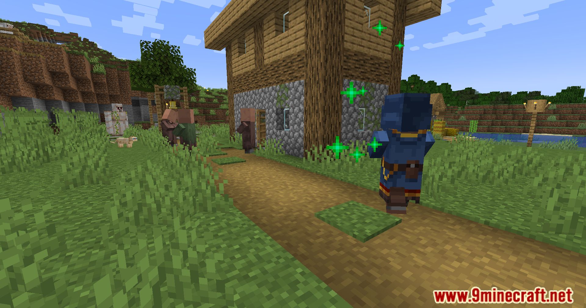 description_12 Non-Wandering Trader Profession Mod 1.20.1 - Unique village trade for wanderers