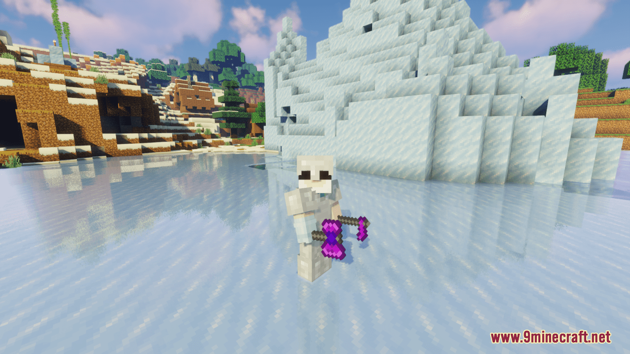 description_10 Amethyst Diamonds Resource Pack (1.19.4, 1.19.2) - текстурный пакет