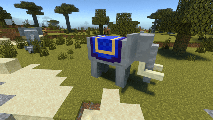 image 7 for Updated Entity Savanna Add-on (1.20) - MCPE/Bedrock Mod