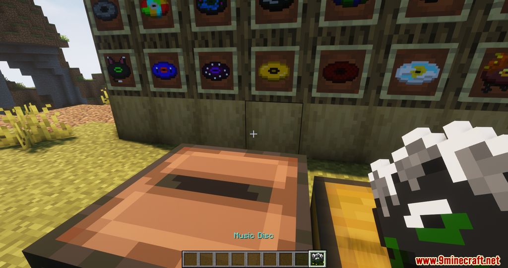 description_6 Restyled Disc Resource Pack (1.18.2, 1.17.1) - Пакет текстур