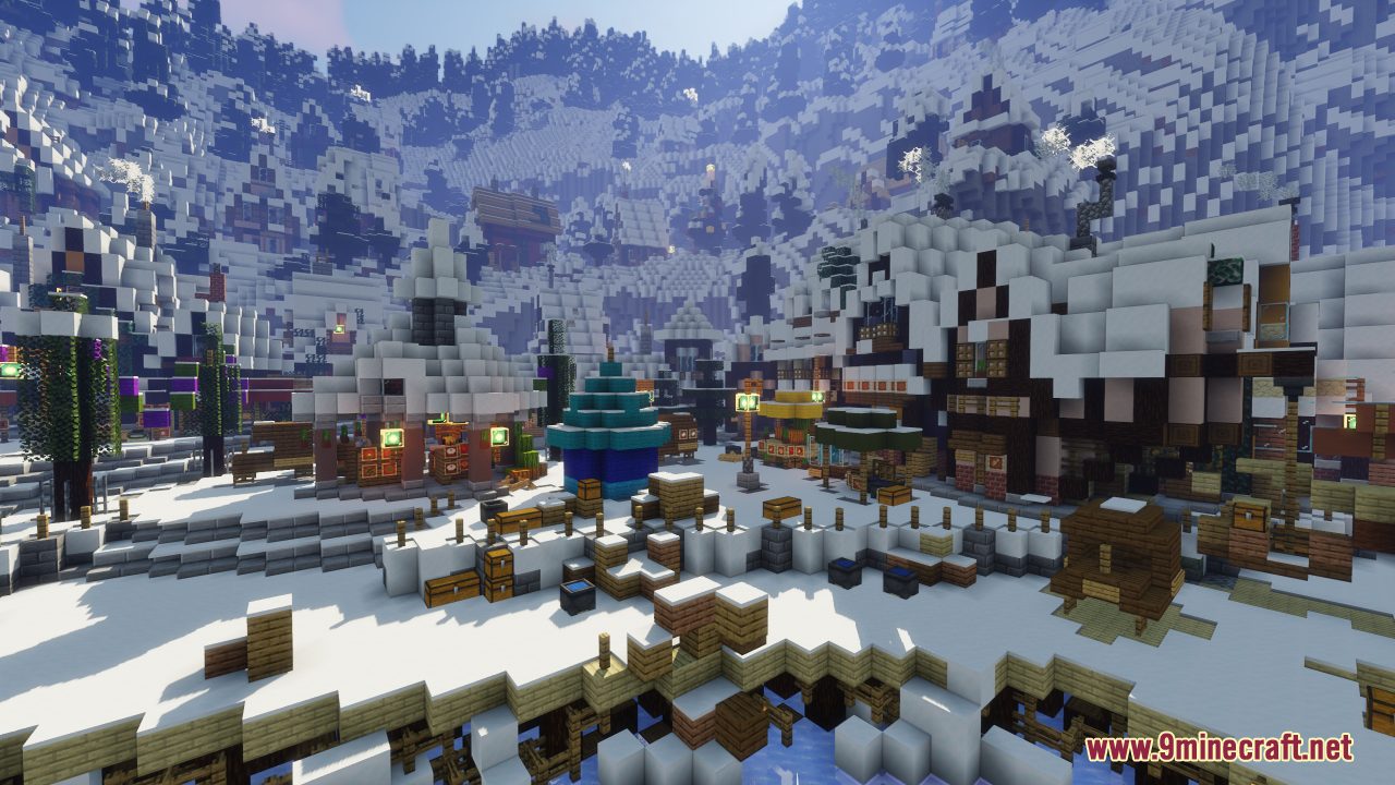 description_2 Minecraft Frozen - Allendale Mapa (1.20.4, 1.19.4) - Reino del Viento Noruego