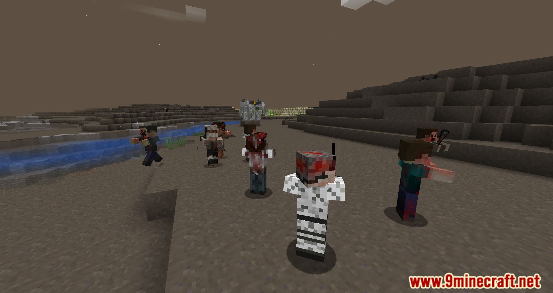 description_27 Modpack PwrDown's Zombie Apocalypse (1.16.5) - survival in a pandemic zombie world