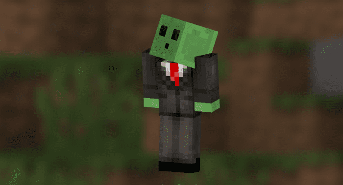 image 1 for Пакет скинов Agent Mob (1.20, 1.19) — MCPE/Red Brick