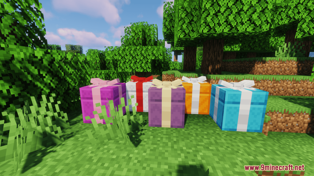 description_2 Shulker Gift Boxes Resource Pack (1.19.4, 1.19.2) - Текстурный пакет