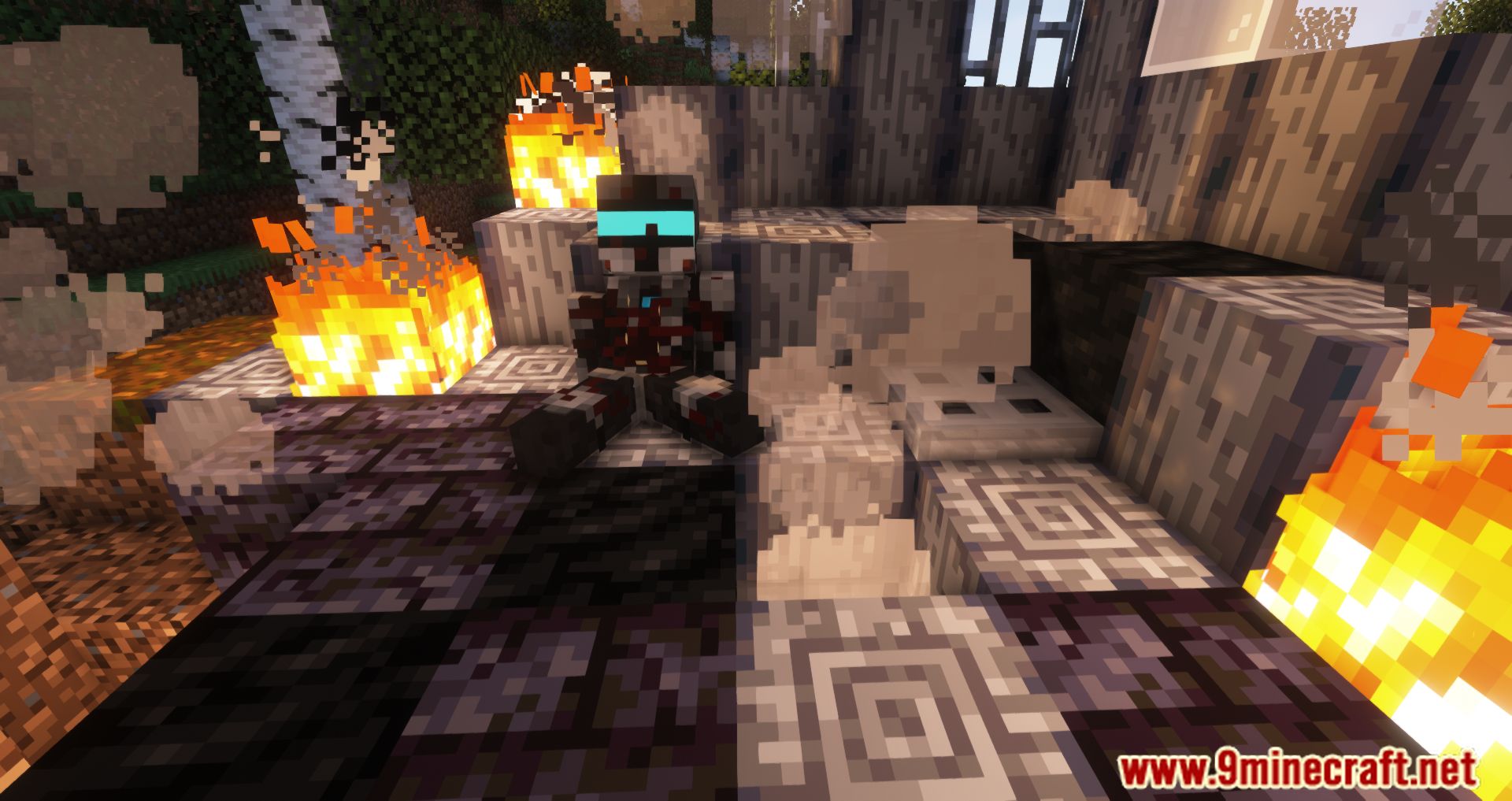 description_0 Mod Horror Elements - creating blood in Minecraft