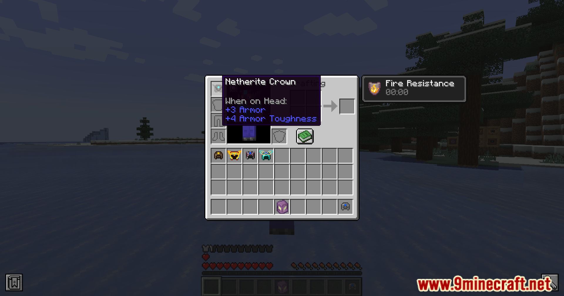 description_12 Crowns Mod (1.20.1) - Создавайте короны и добавляйте специальные эффекты.