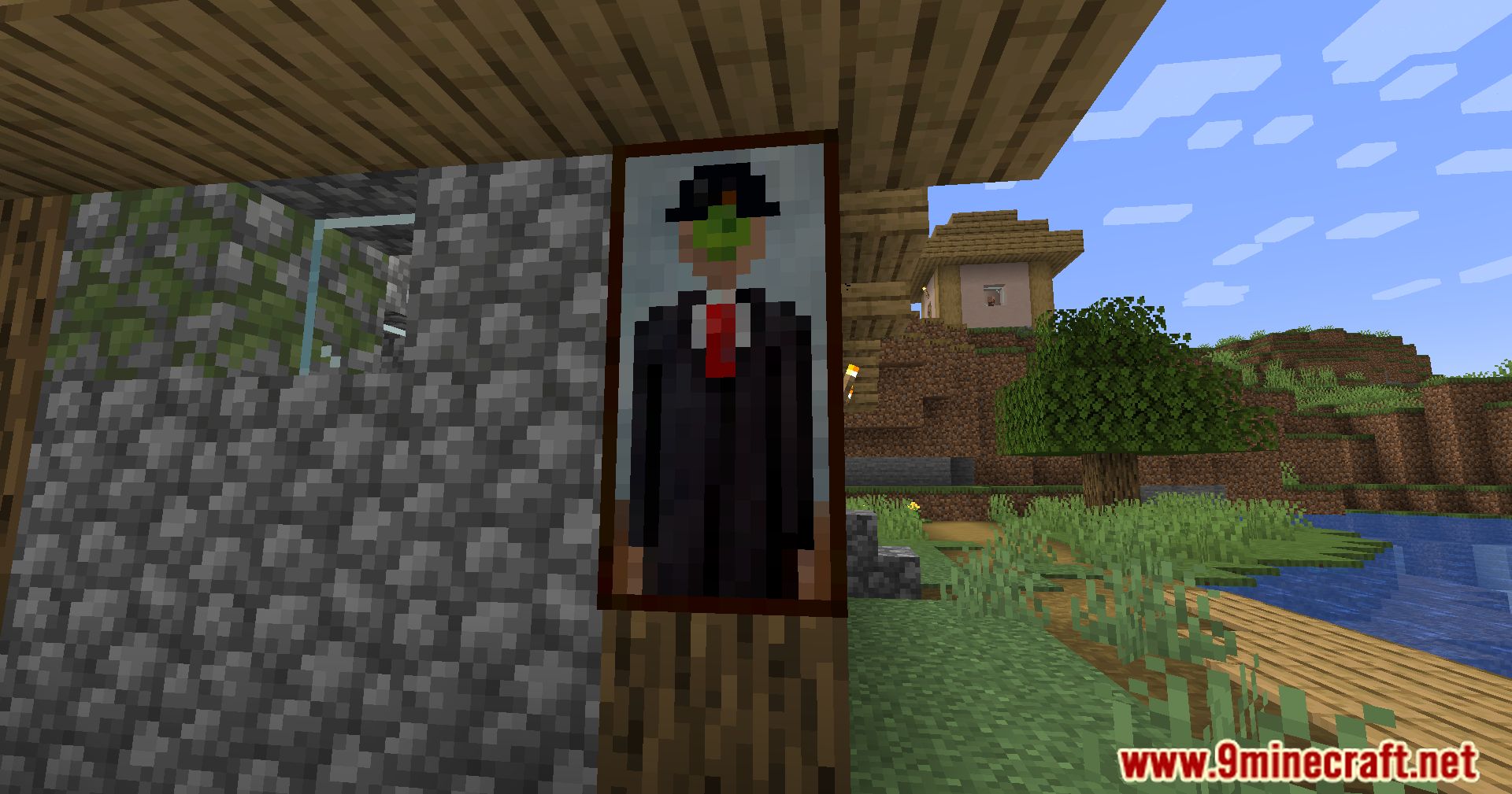 image 7 for MC Style Paintings Mod (1.20.4) - Accept the artistic expression and decorate your Minecraft world.