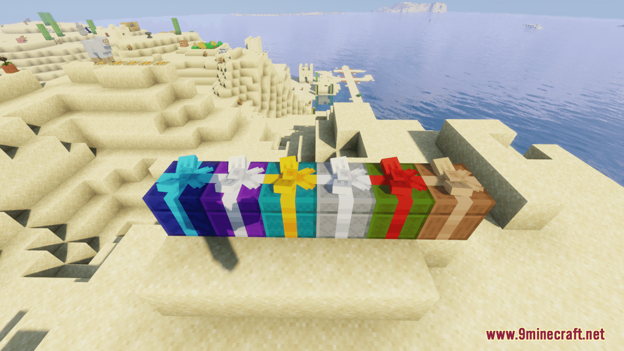 description_8 Shulker Gift Boxes Resource Pack (1.19.4, 1.19.2) - Texture pack