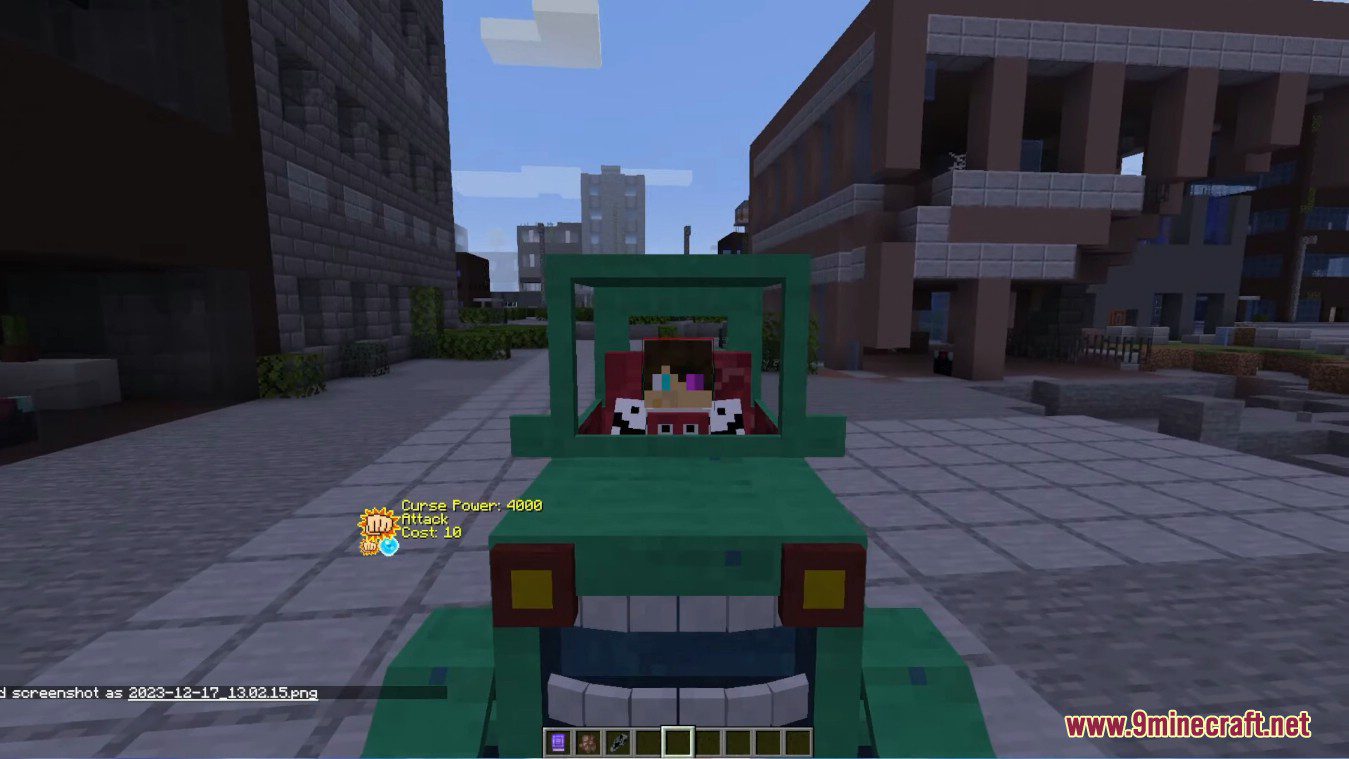 description_17 Jujutsu Craft Mod (1.20.1) - Witchcraft battles, jutsu schemes