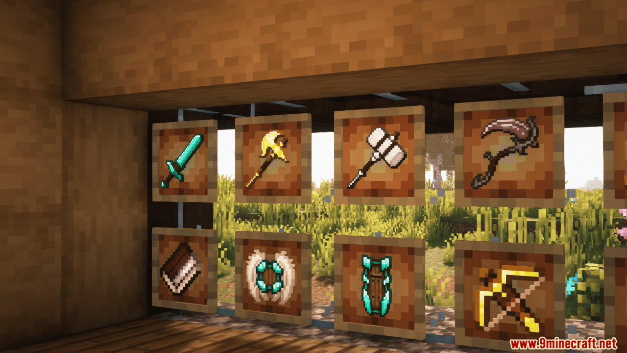 description_6 Fabled Weaponry Mod (1.20.1) - Beyond Hack & Slash
