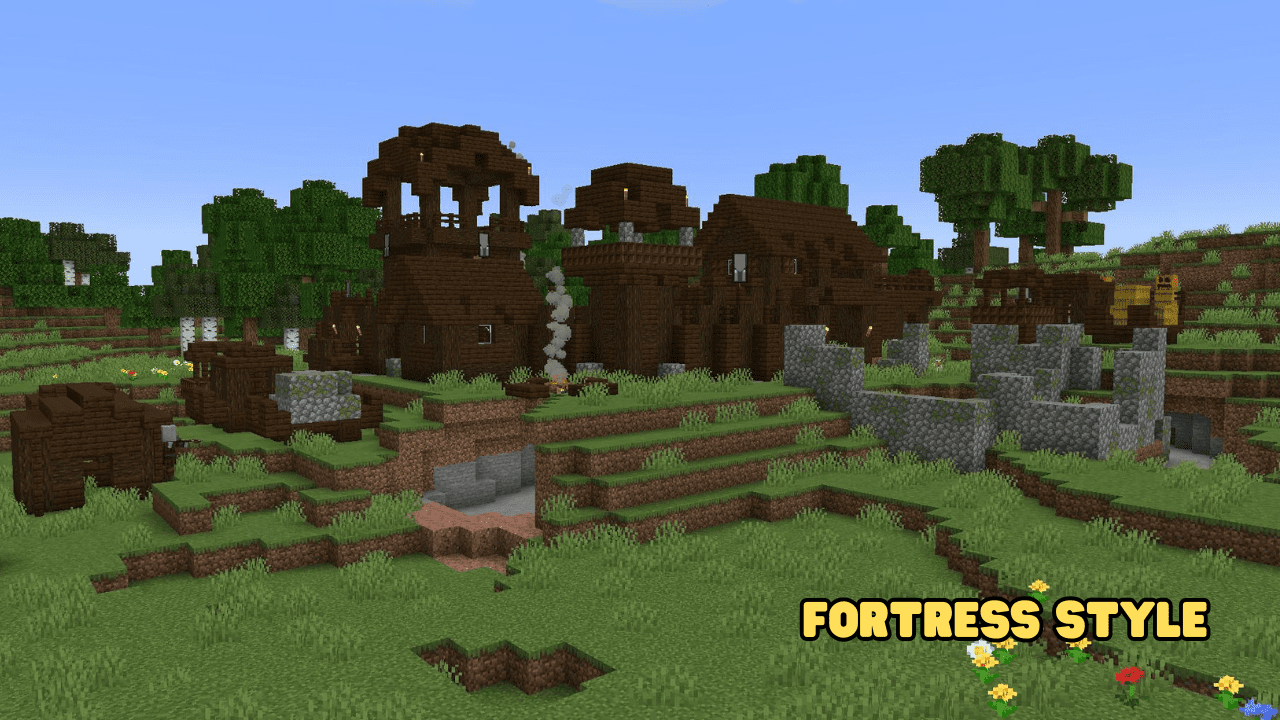 description_1 Pillager Outpost Overhaul Mod - four new types of towers