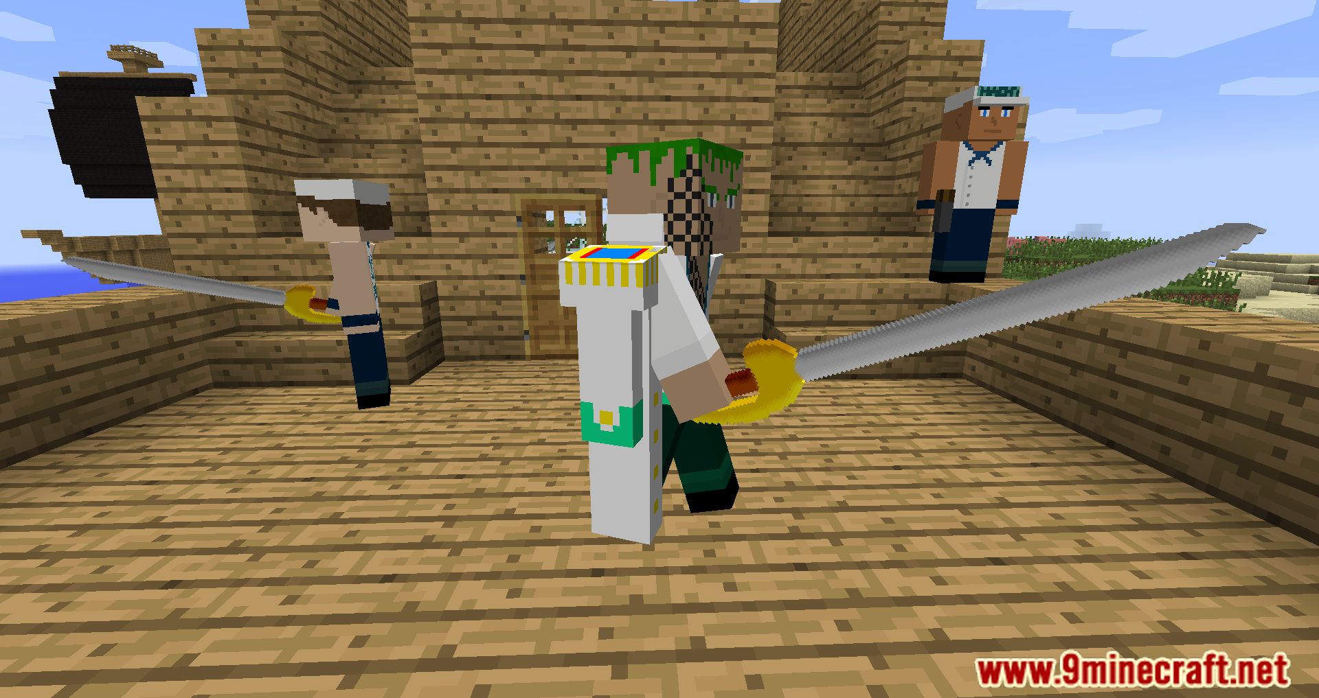 description_27 One Piece Craft Mod Pack (1.16.5) - ONE PIECE IS REAL!!!!