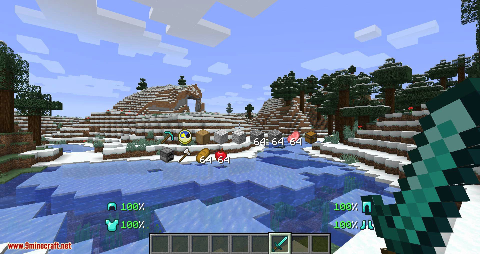 description_11 Inventario Modo HUD+ (1.20.4) - verá mucho más que en el modo estándar