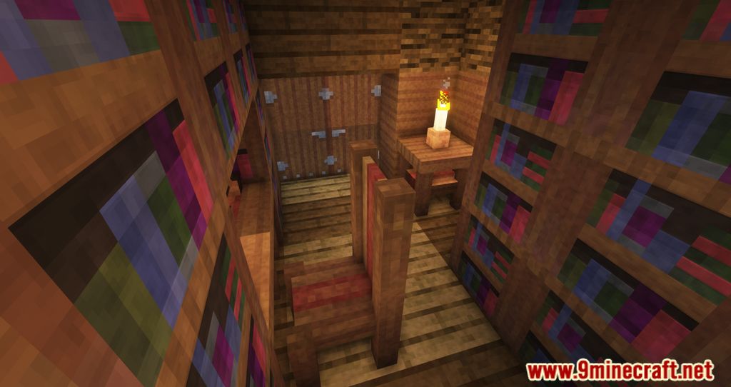 description_9 Handcrafted Mod (1.20.4) - Украсьте свой дом деревянными украшениями