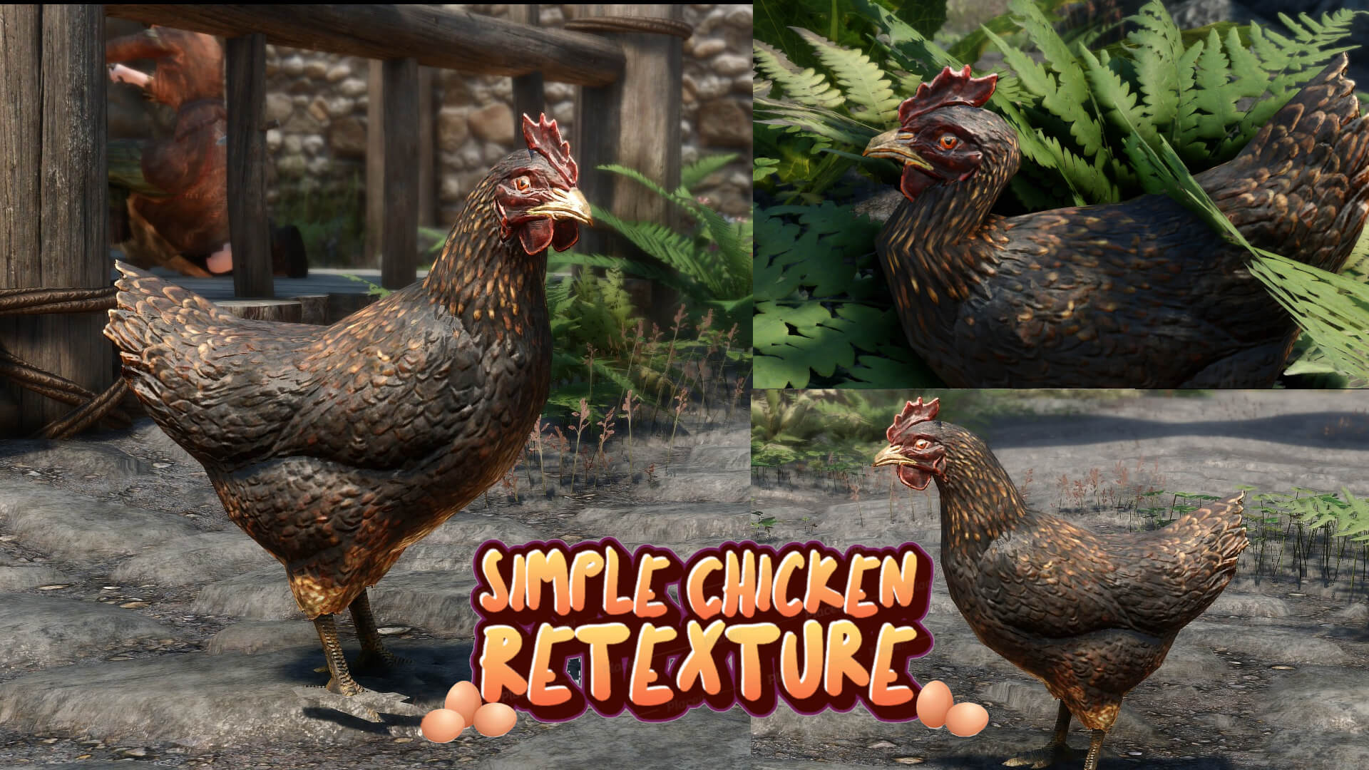 description_0 Ретекстур куриц / 2021 Simple Chicken Retexture