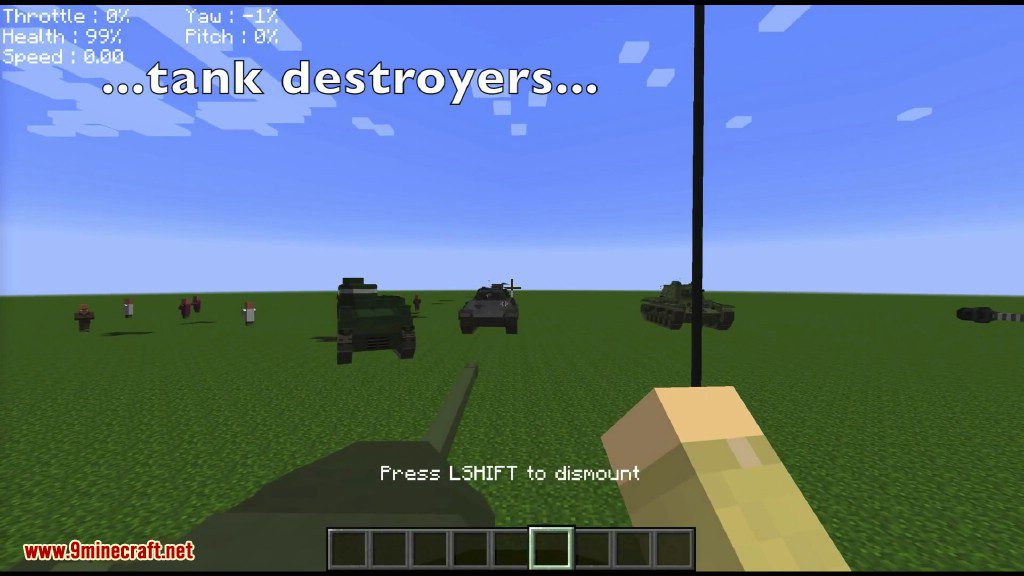 description_31 War 44 Content Pack 1.12.2 (Segunda Guerra Mundial, Guerra Fría)
