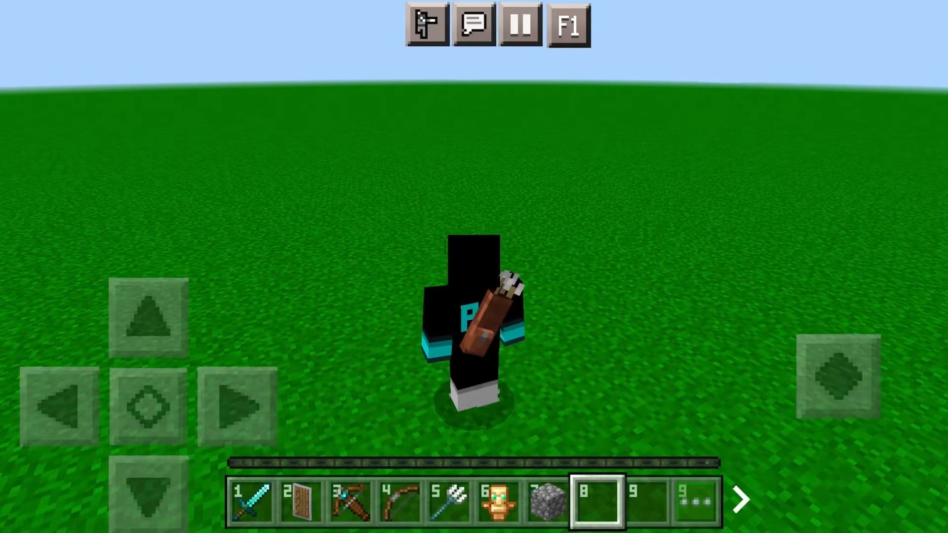 image 4 for Combat Plus Texture Pack (1.20) - belt with tools for MCPE/Bedrock